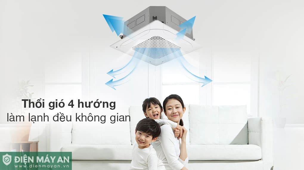 Điều hòa âm trần cassette LG Inverter 30000 BTU ZTNQ30GNLE0
